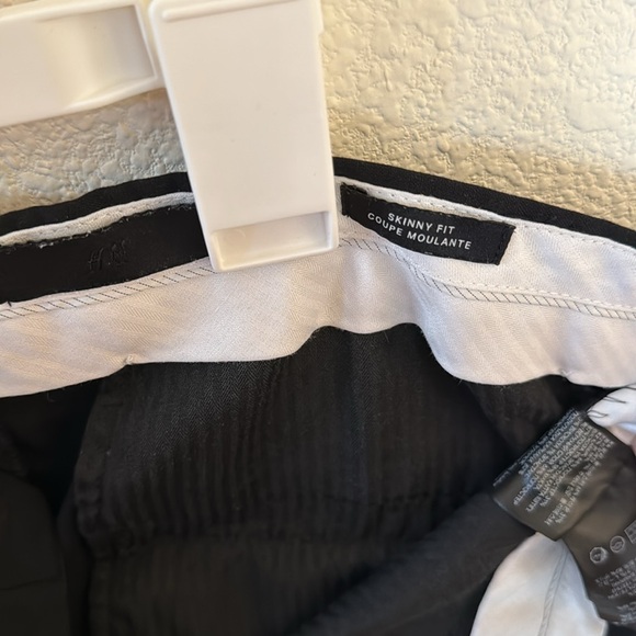 H&M Skinny Fit Men’s Dress Pants, Size 38R, Used - Picture 4 of 5